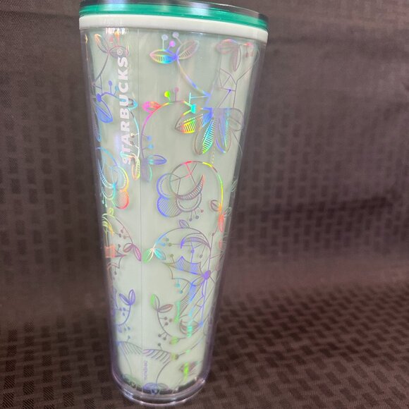 Starbucks Holiday 2022 Collection Woodland Mint Color Changing Venti Tumbler - Picture 3 of 9